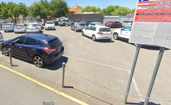 Reserved Parking on Cardwell St