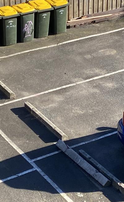 Outdoor lot parking on Carlisle Street in Balaclava Victoria