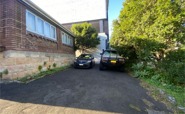 Outside parking on Carlotta Street in Artarmon New South Wales