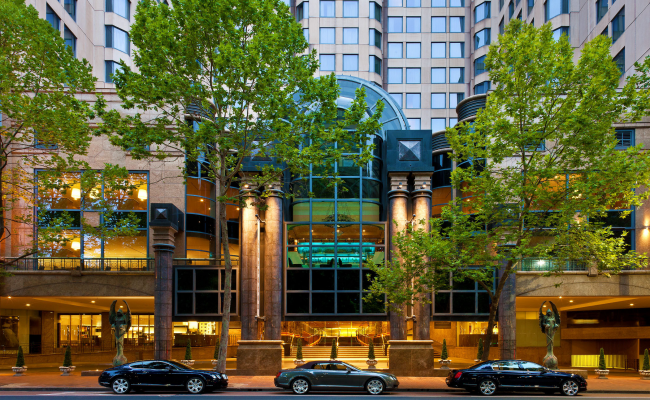 Undercover parking on Castlereagh Street in Sydney Central Business District New South Wales