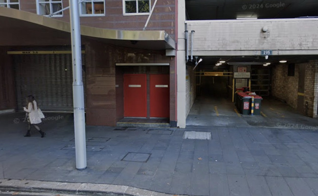 Indoor lot parking on Castlereagh Street in Sydney New South Wales
