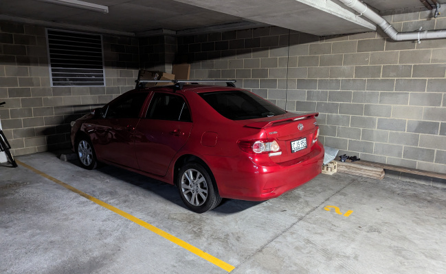 Undercover parking on Chandos Street in Ashfield New South Wales