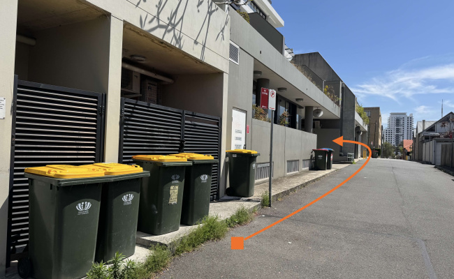 Indoor lot parking on Chandos Street in St Leonards