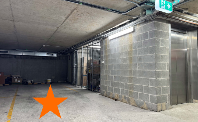 car park lot within secured garage for lease on monthly basis