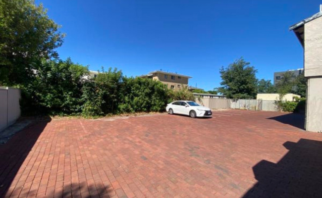 Outdoor lot parking on Charles Street in South Perth Western Australia