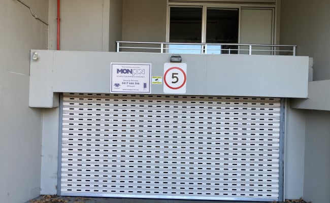 Indoor lot parking on Chetwynd Street in West Melbourne Victoria