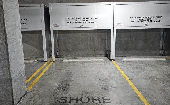 Indoor lot parking on Chisholm Street in Wolli Creek New South Wales