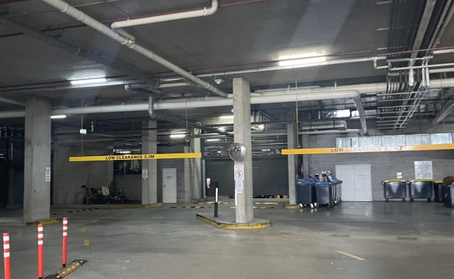 Indoor lot parking on Gardeners Road in Mascot New South Wales