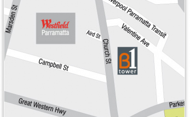 Undercover parking on Church Street in Parramatta New South Wales