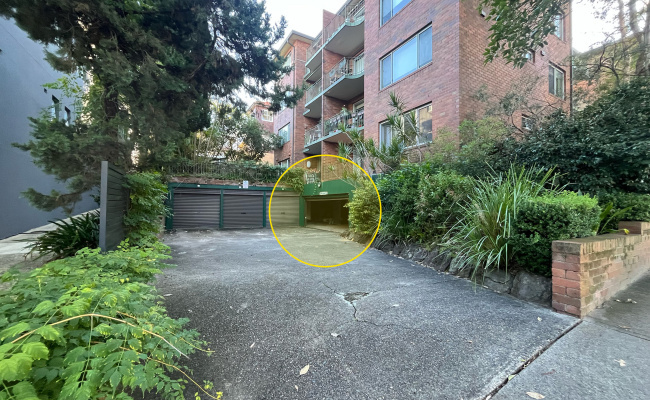 Secure parking Randwick