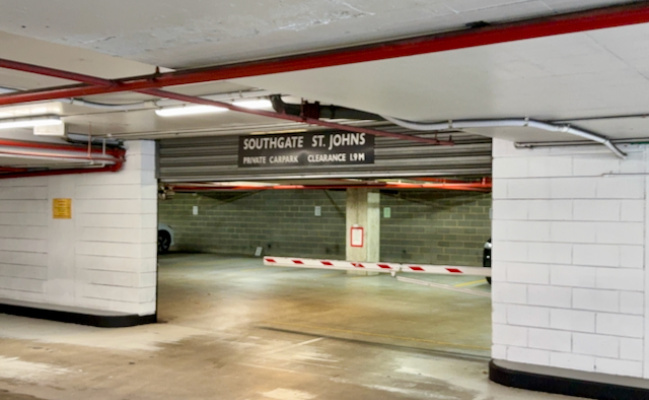 Arts precinct secure, undercover parking - Bay 14