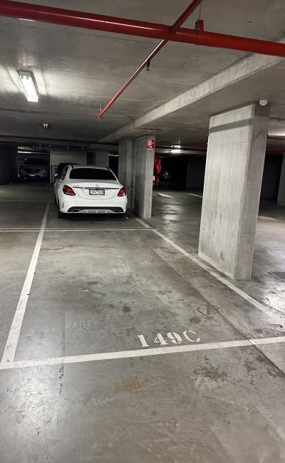 Indoor lot parking on City Road in Southbank Victoria