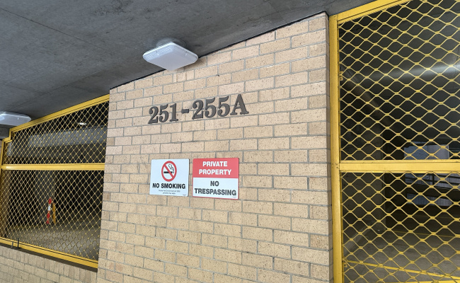 Indoor lot parking on Clarence Street in Sydney New South Wales