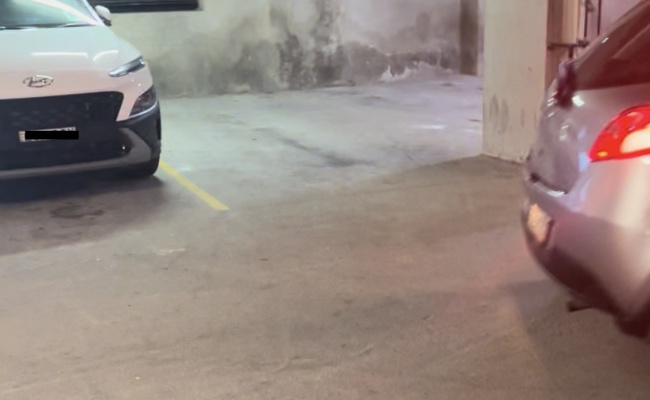 Indoor lot parking on Cleveland Street in Redfern New South Wales