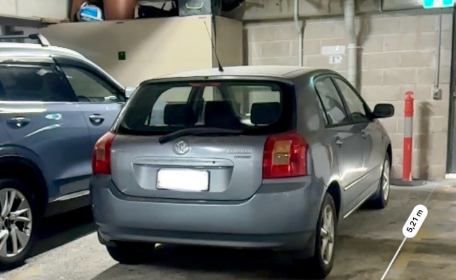 Indoor lot parking on Cleveland Street in Redfern New South Wales