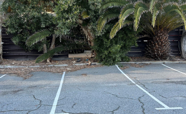 Outside parking on Colin Grove in West Perth Western Australia