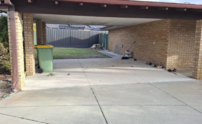 Driveway parking on Colkirk Way in Willetton Western Australia