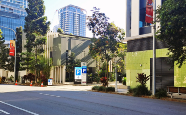 Indoor lot parking on Cordelia Street in South Brisbane Queensland