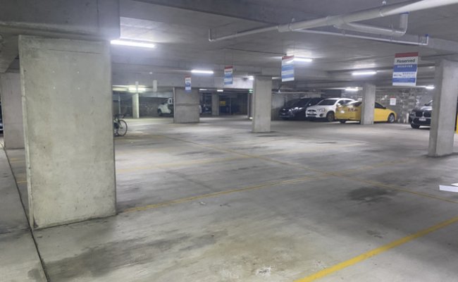 Indoor lot parking on Coronation Drive in Milton Queensland
