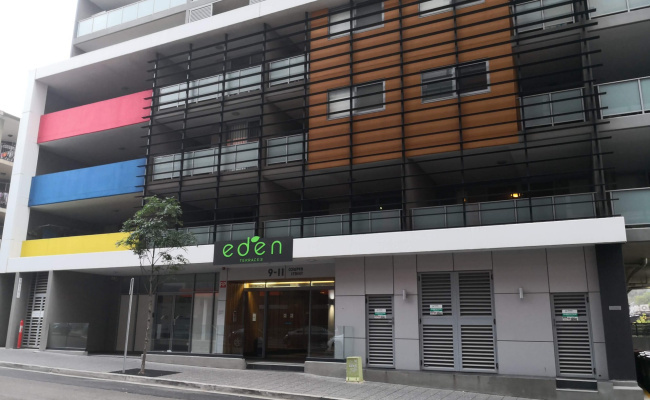 Indoor lot parking on Cowper Street in Parramatta