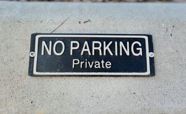 Private spot outside our home on quiet shady street, 600m to QEII and PCH. 24/7 access and CCTV.