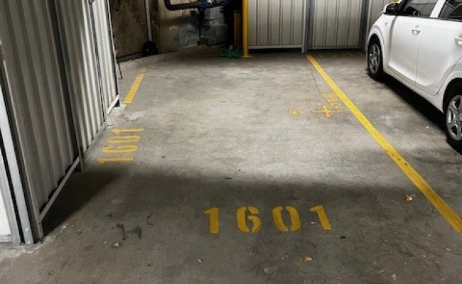 Indoor lot parking on Danks Street in Waterloo New South Wales
