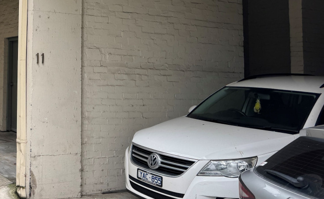 Carport parking on Darling Street in Footscray Victoria