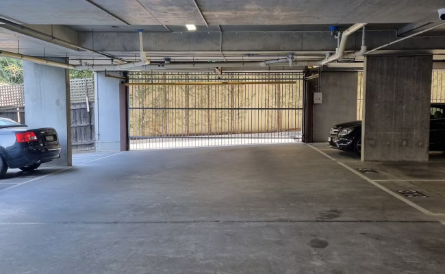 350m from station - Secure UGC, wide space, very quiet and straight in front of the gate.