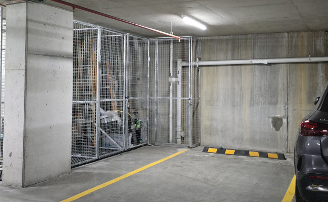 Indoor lot parking on Deane Street in Burwood New South Wales