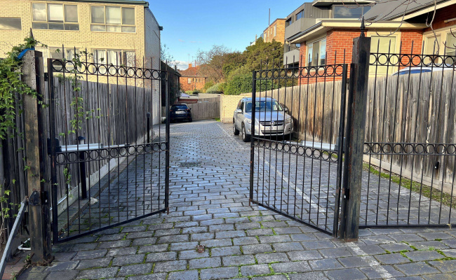 Indoor lot parking on Dobson Street in South Yarra Victoria