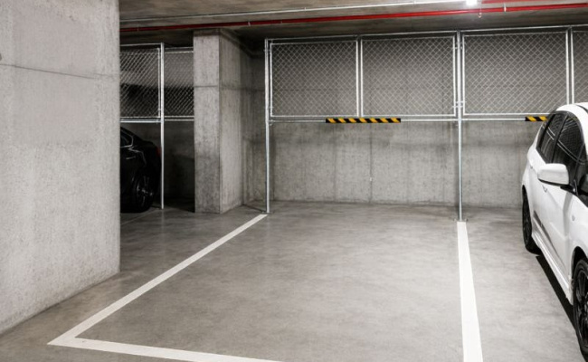 Undercover Car Space in Docklands Near Tram