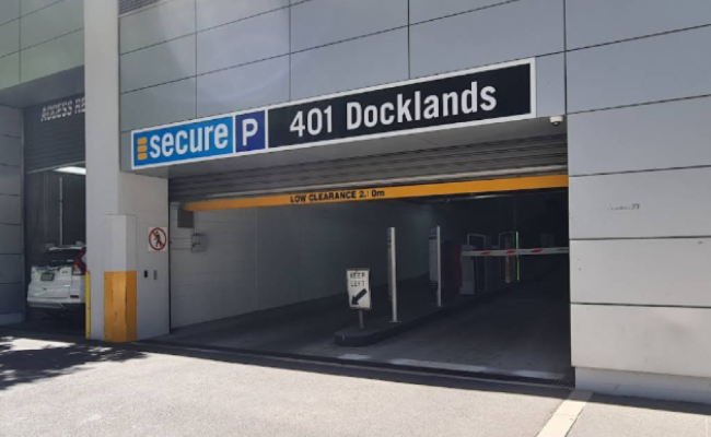 Indoor lot parking on Docklands Drive in Docklands