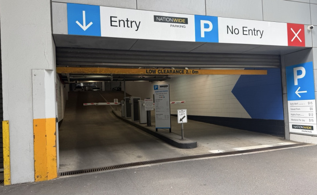 Secure Large Corner Undercover Car Park for Rent in Docklands - Docklands Drive 24/7 access 414