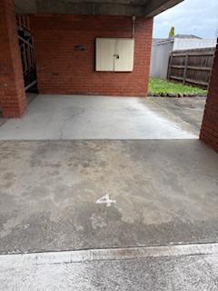 Safe and quiet parking space close to the airport.