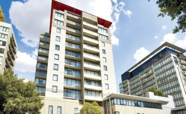 Indoor lot parking on Dorcas Street in South Melbourne Victoria
