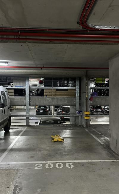 Indoor lot parking on Dorcas Street in South Melbourne Victoria
