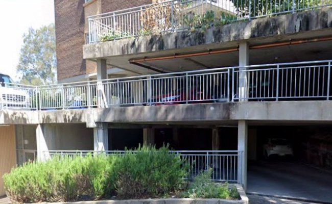 Undercover parking on Doris Street in North Sydney New South Wales