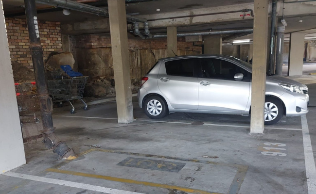 Undercover parking on Doris Street in North Sydney New South Wales