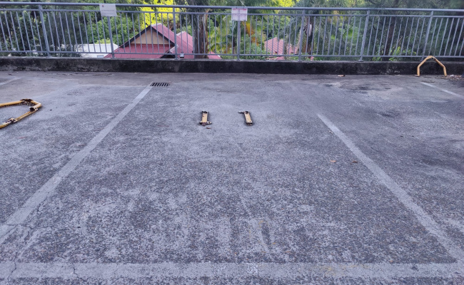 Indoor lot parking on Doris Street in North Sydney New South Wales