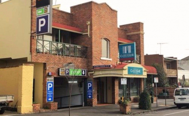 Indoor lot parking on Drummond Street in Carlton Victoria