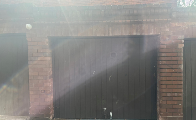 Lock up garage parking on Eastbourne Road in Darling Point New South Wales