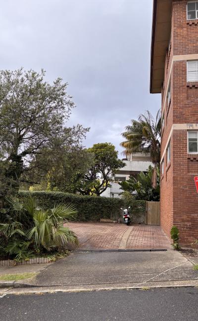 Outdoor lot parking on Edward Street in Bondi Beach New South Wales