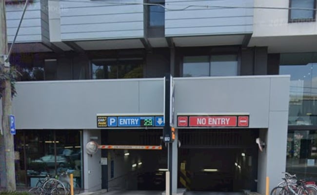 Secure monitored underground parking space off Lygon Street in Brunswick East.