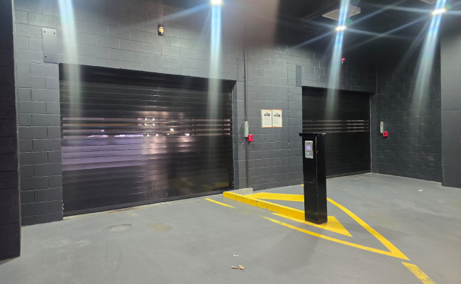 Indoor lot parking on Elizabeth Street in Melbourne Central Business District Victoria