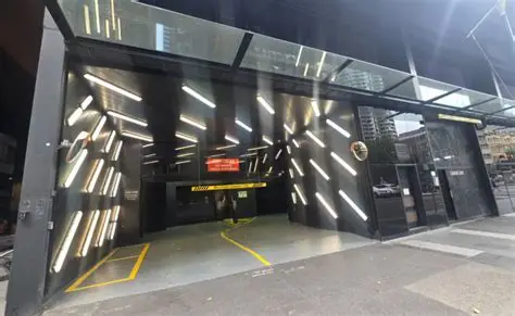 This car stacker parking space is located in Melbourne and available to lease or for sale