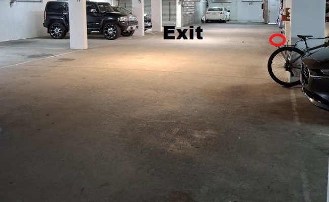 Undercover Secure Carpark at Surfers Century Building, 5 Enderley Avenue, Surfers Paradise.