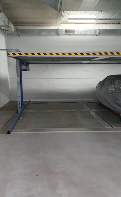 Car Stacker parking on Etna Street in Glen Huntly Victoria