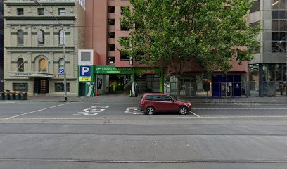 Indoor lot parking on Exhibition Street in Melbourne Victoria