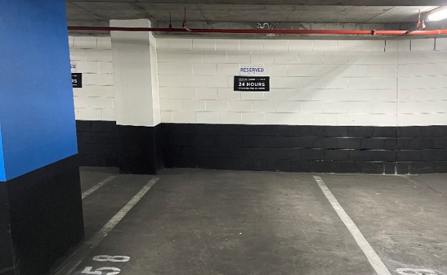 Indoor lot parking on Exhibition Street in Melbourne Victoria