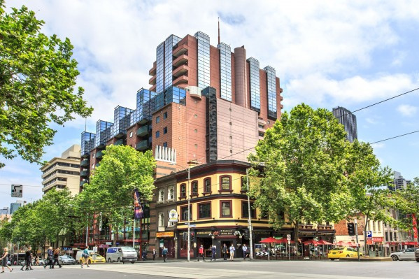 Undercover parking on Exhibition Street in Melbourne Victoria